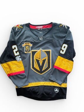 Vegas Holden Knights Hockey Jersey - (fake) Marc Andre Fluery Size 46 (Medium)